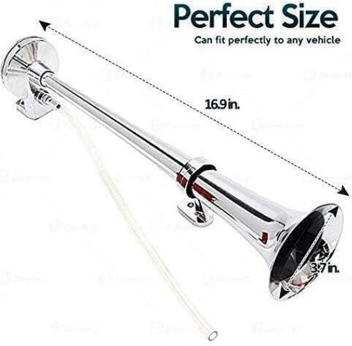 Super Loud 150dB Truck & Boat Air Horn - Dual Trumpet with Easy Install Kit