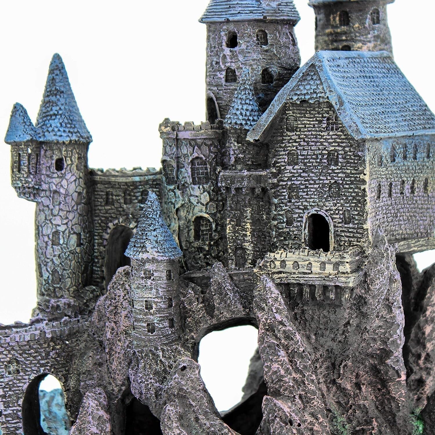 Enchanting Extra Large Wizard's Castle Aquarium Decor for Fish Tanks - Part B