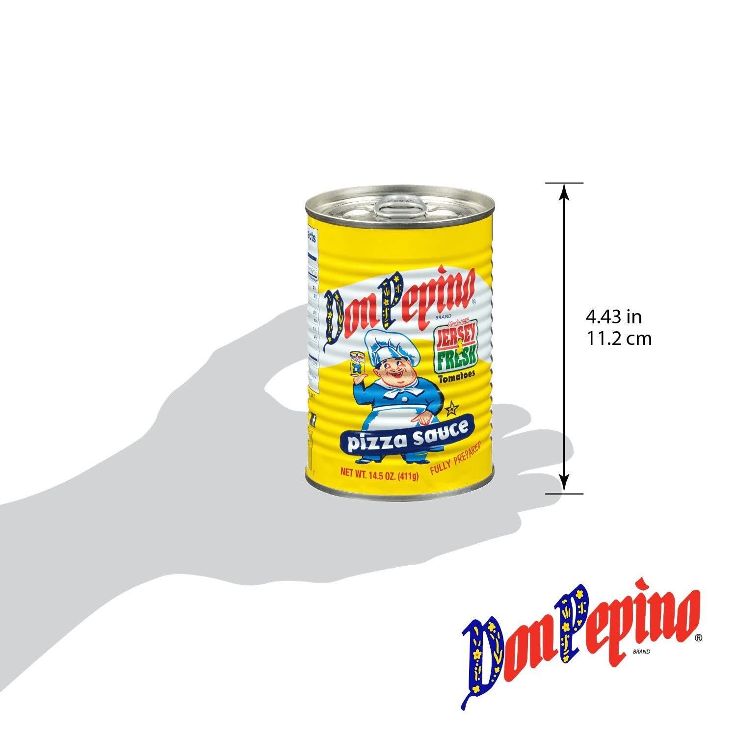 Authentic Pizza Sauce, 14.5oz, Pack of 12 - Cholesterol-Free Italian Flavor