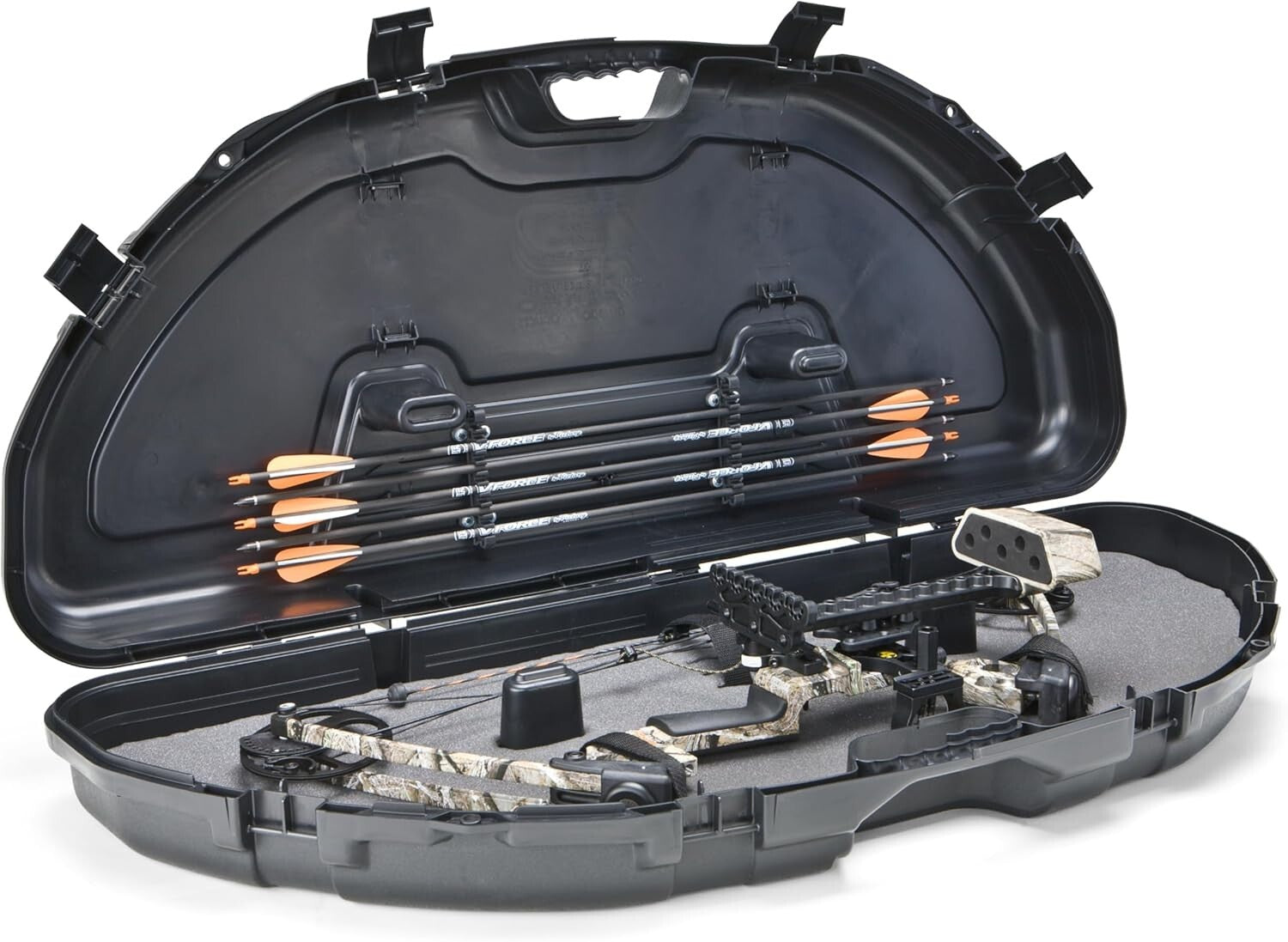 USA-Made Compound Bow Case with Arrow Storage - Safe, Stylish, and Strong