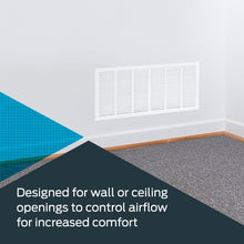 Load image into Gallery viewer, Easy to Install 30 x 12 White Return Vent Grilles, Pack of 5 for Optimal Airflow