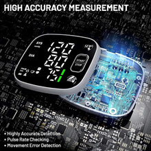 Load image into Gallery viewer, Voice Broadcast Wrist BP Monitor with 240 Readings - Rechargeable &amp; Easy to Use