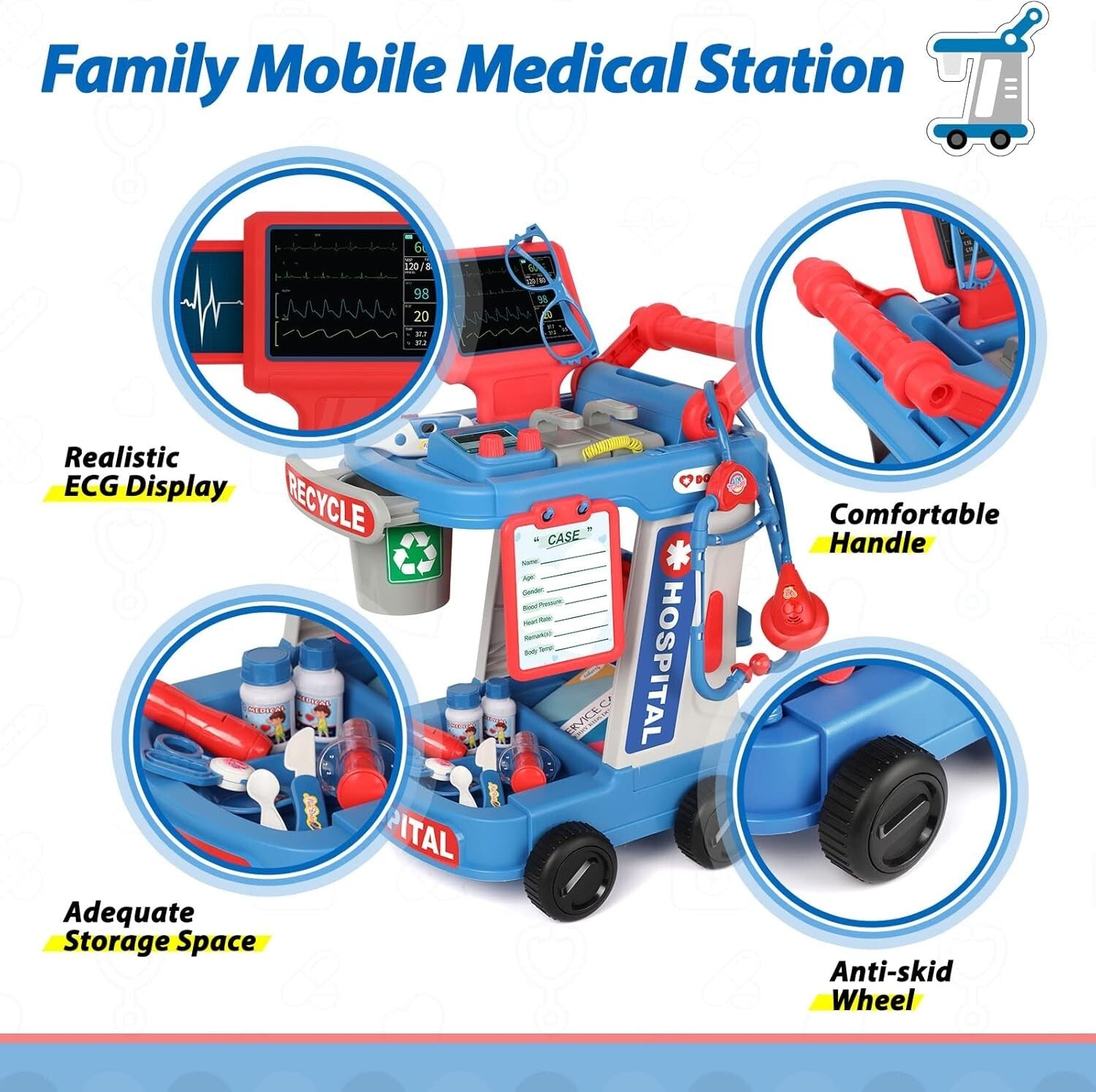 Durable & Safe Kids Doctor Playset: Perfect Gift for Young Imaginative Minds