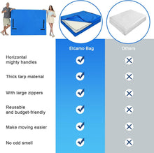 Load image into Gallery viewer, Full Size Mattress Covers 2 Pack - Resistant Zipper Closure &amp; Easy Carry Handles