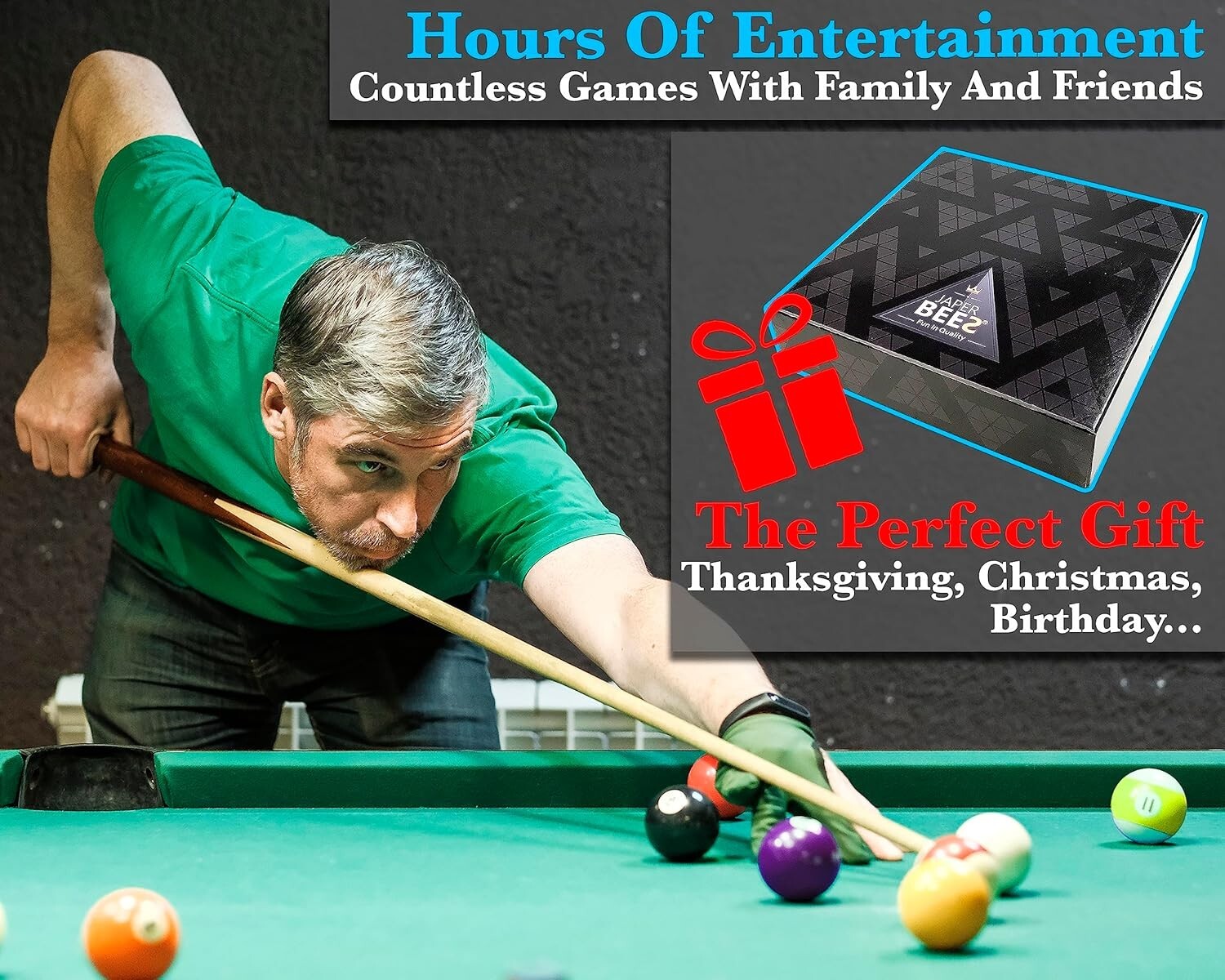 Precision-Crafted Resin Billiard Balls for Professional Tournament Play