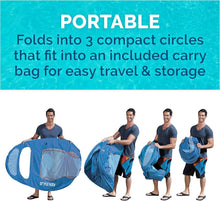 Load image into Gallery viewer, Soft Mesh Floating Lounger Chair - Stylish Inflatable Pool Float for Relaxation
