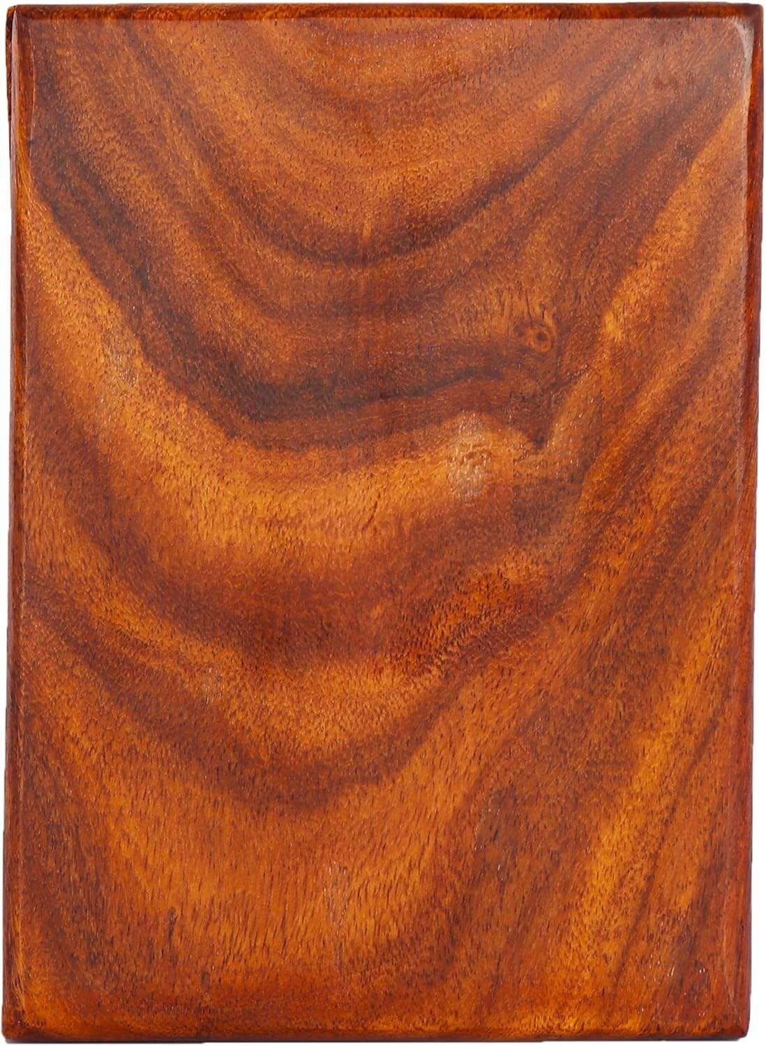 Hand-Carved Rosewood Cremation Urn for Adults - 80 Cubic Inch Capacity