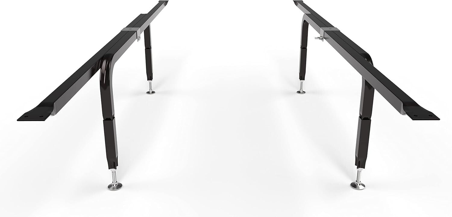 Durable Adjustable Bed Slats with 4 Legs - Stabilizes and Supports All Beds