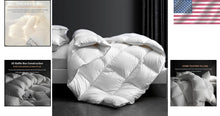 Load image into Gallery viewer, King Size Cooling Bed Insert - Luxury Down Feather Duvet for Year-Round Comfort