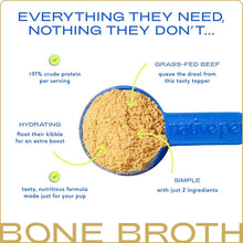 Load image into Gallery viewer, Nutritious Beef Bone Broth Powder for Dogs - 192 Servings, Joint Health Booster
