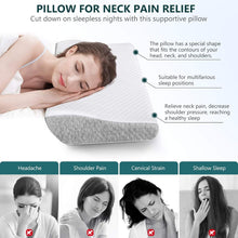 Load image into Gallery viewer, Ergonomic Cervical Pillow with Washable Cover - Alleviate Neck Pain Effortlessly