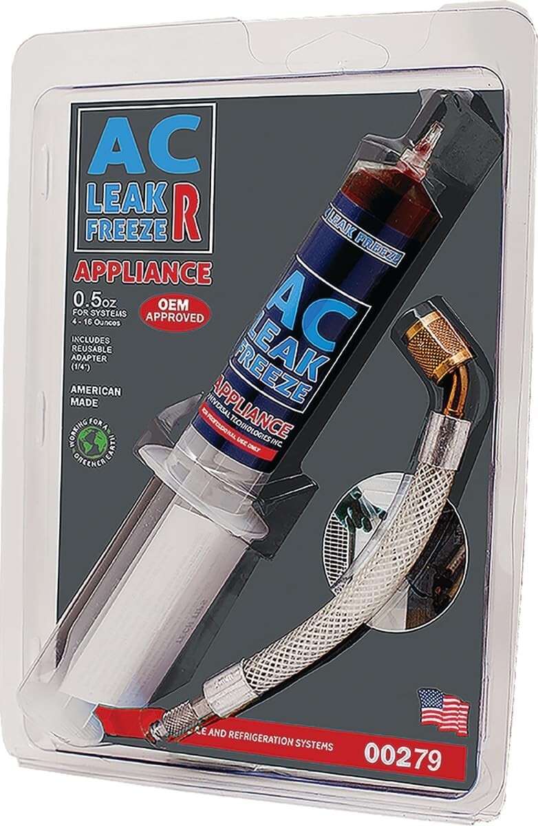 AC Leak Freeze 0.5 oz - Easy Application for HVACR Leak Repair Solutions