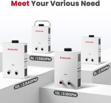 Load image into Gallery viewer, Portable Gas Water Heater with Electronic Ignition - Easy Installation &amp; Travel