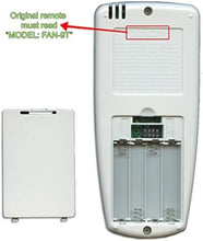 Load image into Gallery viewer, Replacement FAN-9T Remote for Hampton Bay with Ergonomic Design and Features