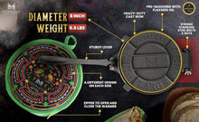 Load image into Gallery viewer, Elegant 8-Inch Tortilla Press Gift Set with Warmer, Holders &amp; Cooking Essentials