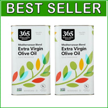 Load image into Gallery viewer, Premium Extra Virgin Mediterranean Olive Oil - 2-Pack, Cold Processed &amp; Fruity
