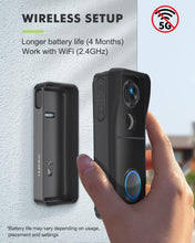 Load image into Gallery viewer, Outdoor Wireless Doorbell with Adjustable Motion Alerts - User-Friendly Design