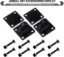 Load image into Gallery viewer, Universal D-Ring Shackle Bracket with 5T Capacity - 2 Pack for Pickup Trucks