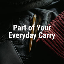 Load image into Gallery viewer, Compact Brass EDC Twist Pen with Refillable Cartridge - Sophisticated Design