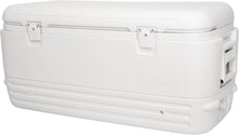 Load image into Gallery viewer, Durable 113L Camping Cooler with Swing-Up Handles and Stain-Resistant Liner