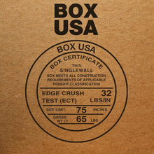 Load image into Gallery viewer, Bulk 25-Pack Heavy Duty Cardboard Storage Boxes 16x10x6 for Moving &amp; Shipping