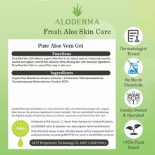 Load image into Gallery viewer, Hydrating Aloe Vera Gel - 99% Organic Formula for Face, Body &amp; Scalp, 3-Pack