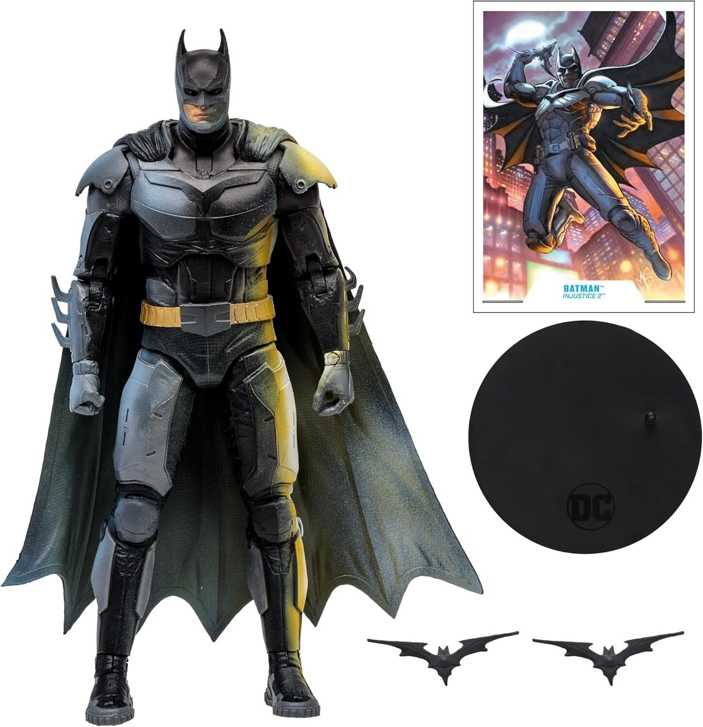 Ultra-Articulated 7" DC Multiverse Figures: Batman, Supergirl & Dr. Fate Bundle