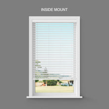 Load image into Gallery viewer, 35" W x 64" L Cordless Fake Wood Blinds - Elegant Privacy with UV Protection