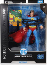 Load image into Gallery viewer, DC Multiverse Superman Action Figure - 7in Articulated Collector's Edition