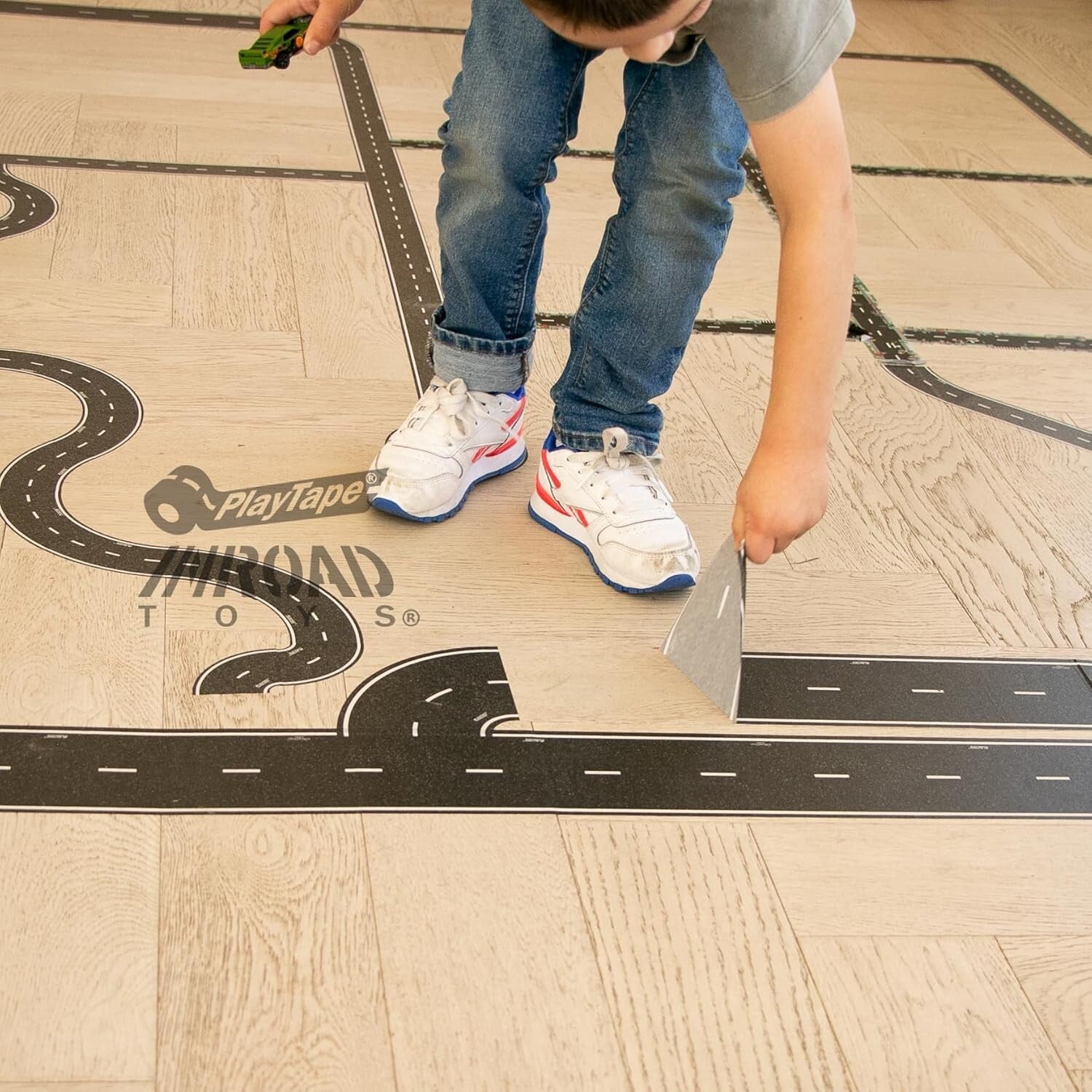 Award-Winning Road Tape - 30 ft x 2 in for Endless Toy Car Adventures