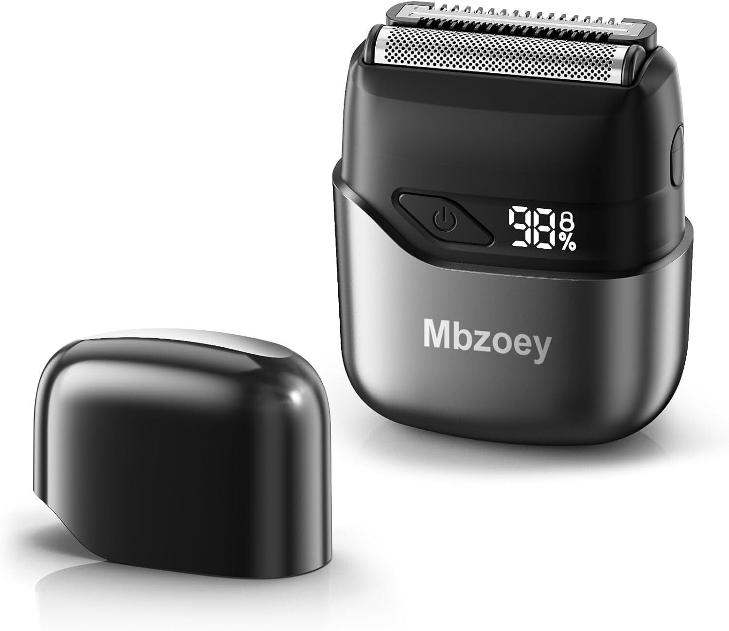 Men's Travel-Friendly Electric Foil Shaver with Smart Sensing Technology