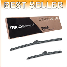 Load image into Gallery viewer, Premium 26" &amp; 16" Automotive Wiper Blades - Quick Install &amp; Wind-Resistant