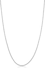 Load image into Gallery viewer, Lightweight 14k White Gold Rope Chain Necklace - Ideal Gift for Any Occasion