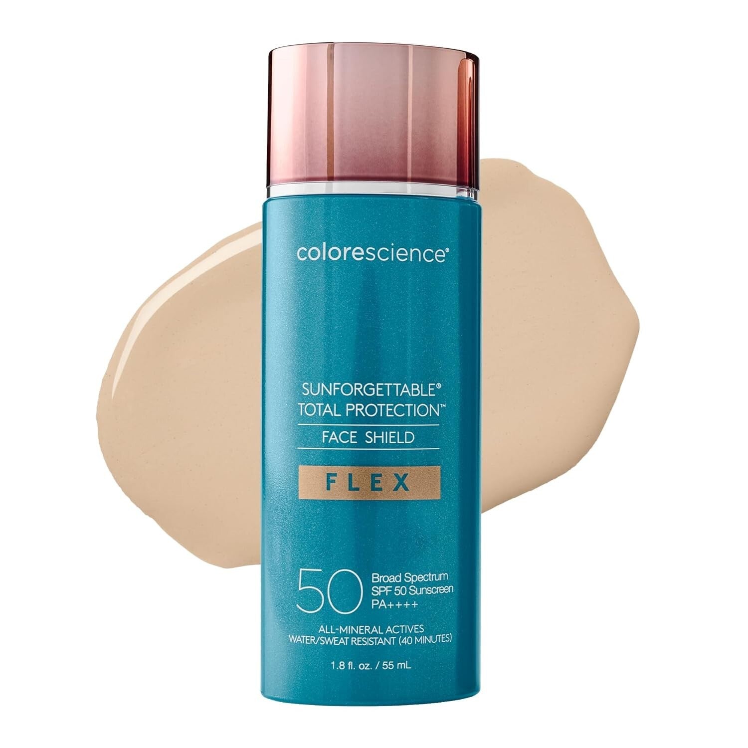Total Protection Face Shield with SPF 50 - Fragrance-Free Sunscreen, 1.8 fl. oz.