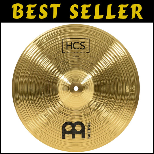 HCS 14" Crash Cymbal - Perfect for Every Musical Style with Bright Brass Finish