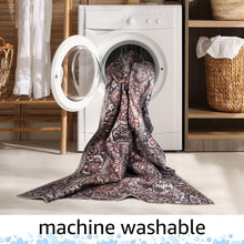 Load image into Gallery viewer, Low Pile 3x5 Rug - Vintage Moroccan Design, Machine Washable for Easy Cleaning