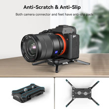 Load image into Gallery viewer, Portable Quick Release Plate with Foldable Support for Lenses Up to 5.9in