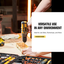 Load image into Gallery viewer, Impact Drill Case for Dewalt Tools: IP67 Waterproof with Removable Foam Inserts