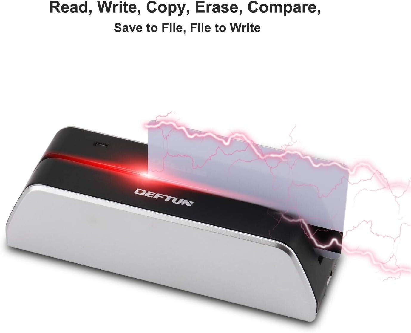 Wireless MSR-X6BT Card Reader & Writer - Bluetooth Convenience with Compact Size