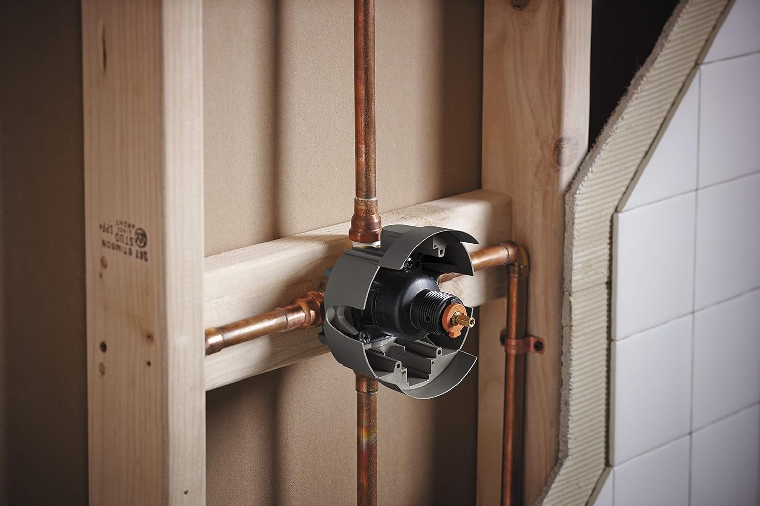 Durable Shower Valve Body & Cartridge Kit for Effortless Temperature Control