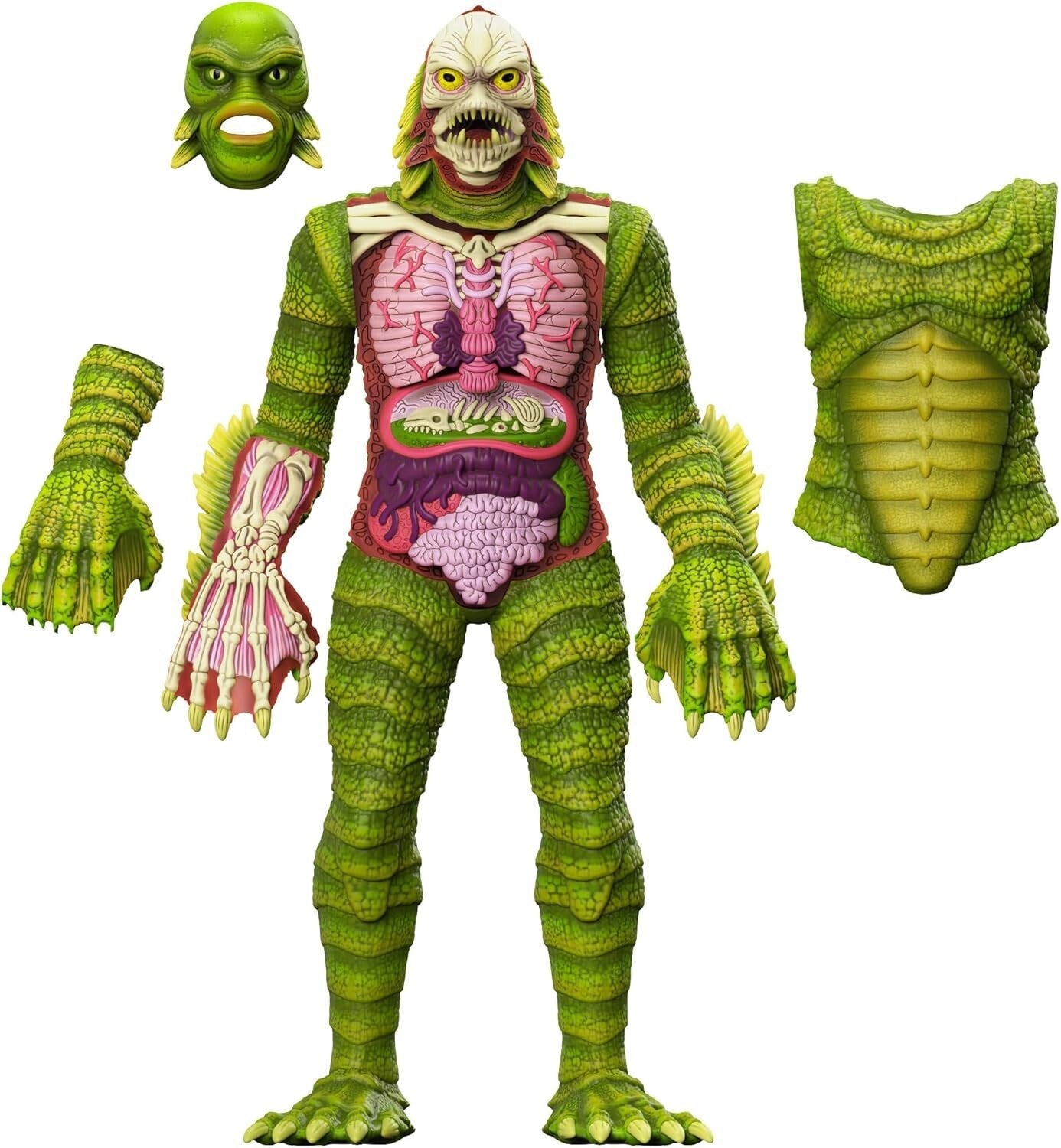 11-Inch Creature from the Black Lagoon Super Cyborg Action Figure – Collectible