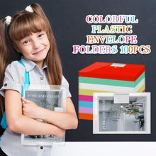 Load image into Gallery viewer, Waterproof 100 A4 Size Clear Envelopes - Versatile Document Storage Solution