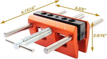 Load image into Gallery viewer, Precision Self Centering Dowel Jig with Adjustable Bushings for Woodworking