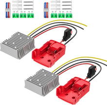 Load image into Gallery viewer, Step Down Converter for Milwaukee Batteries: Includes Fuse &amp; Easy Wiring