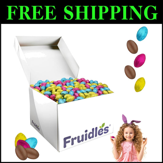 Kosher Certified Milk Chocolate Eggs - 450 Count for Easter Celebrations