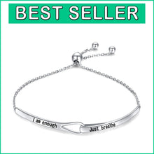 Load image into Gallery viewer, Meaningful Sterling Silver Inspirational Bracelet for Women - Perfect Gift Idea
