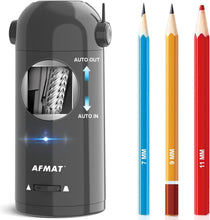 Load image into Gallery viewer, Portable Vertical Electric Pencil Sharpener for Large Pencils - Battery Operated