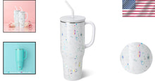 Load image into Gallery viewer, Sleek 40oz Insulated Tumbler for Brides - Includes Handle &amp; Reusable Straw