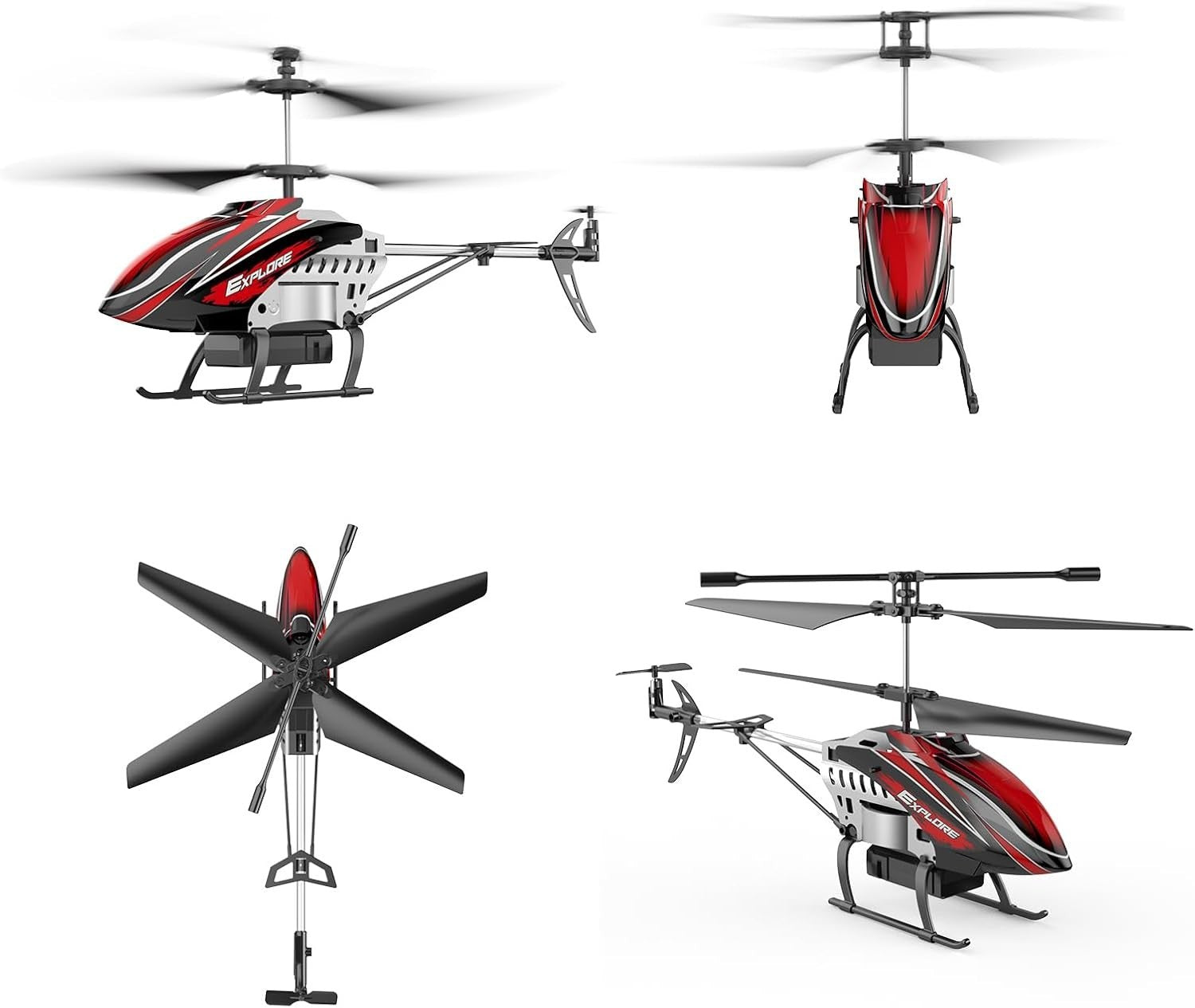 Remote Control Helicopter - Exciting 30 Min Flight & Educational Toy for Kids