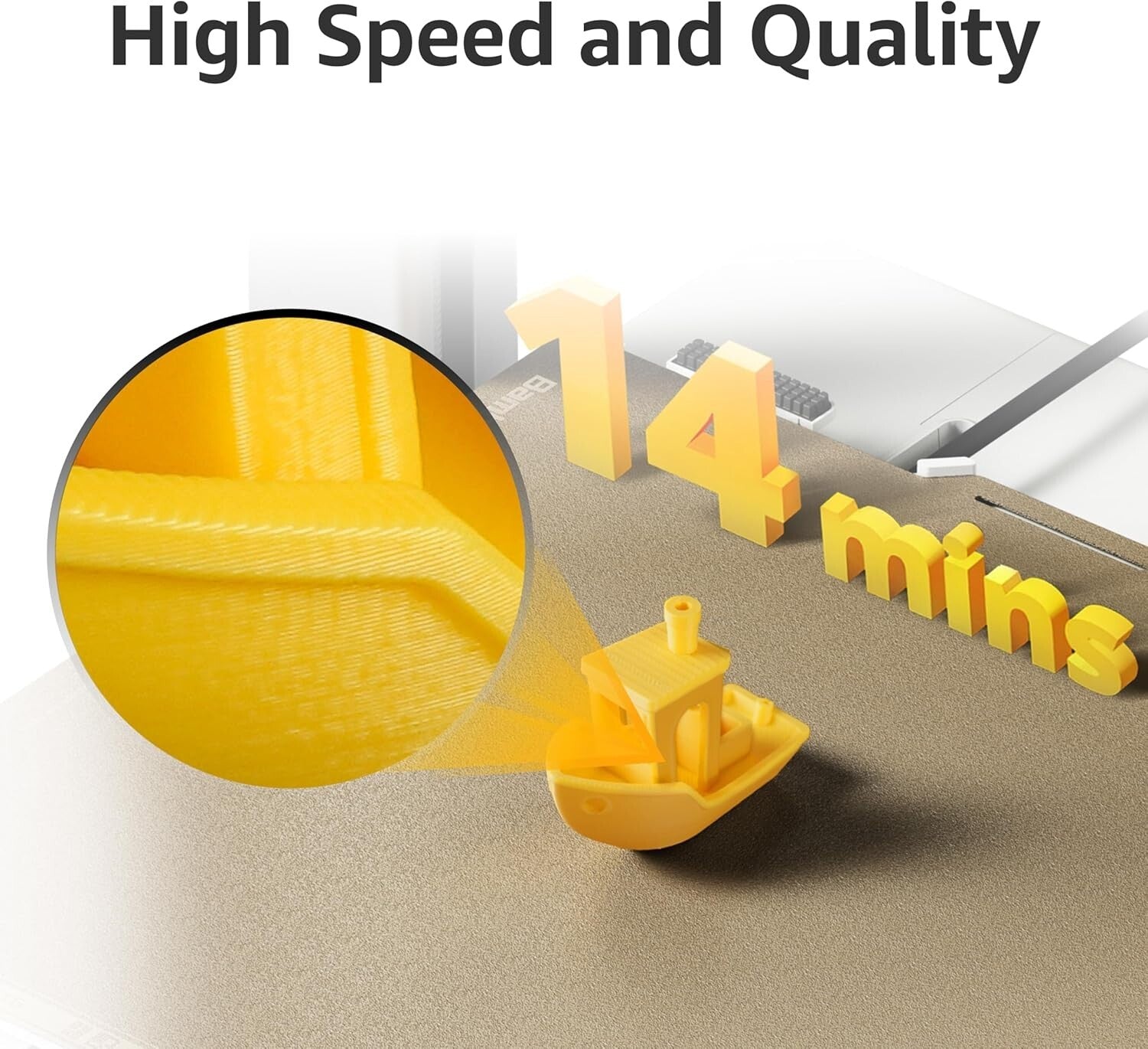 Bambu Lab A1 Mini 3D Printer: High-Speed, Multi-Color FDM - Setup in 20 Mins